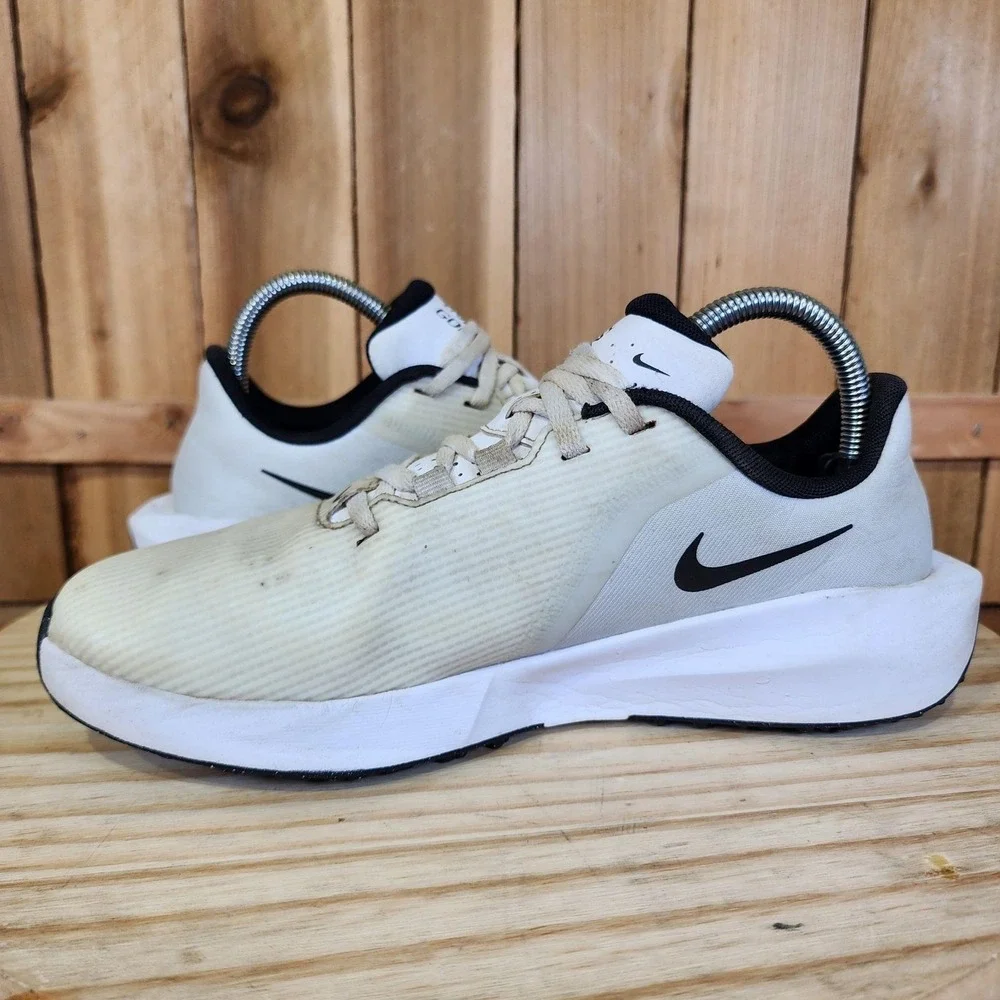 Nike Infinity G Next Nature Golf Shoes Mens 7 Beige Spikeless Athletic Sneakers